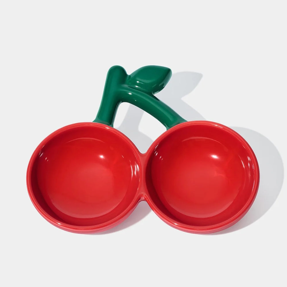 Cherry Ceramic Pet Bowl - TANK TINKER