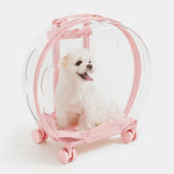 Bubble Pet Carrier (Pink & Transparent) - TANK TINKER