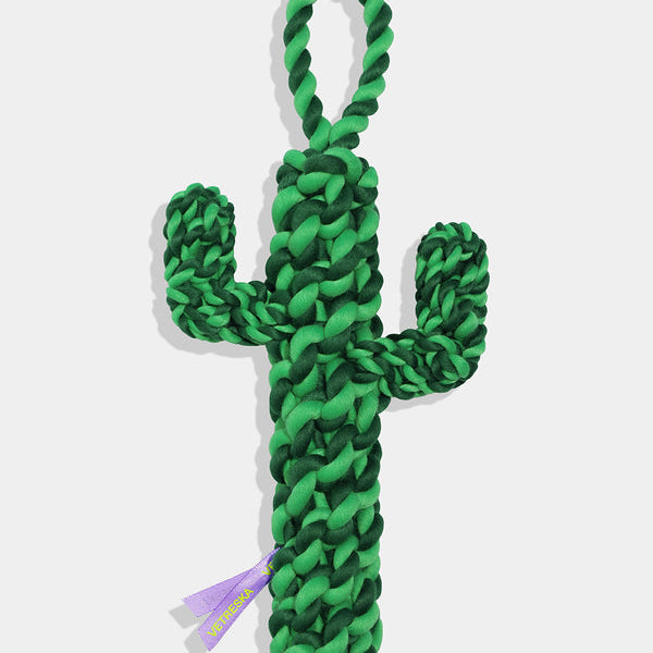 Oasis Cactus Knot Rope Toy - TANK TINKER