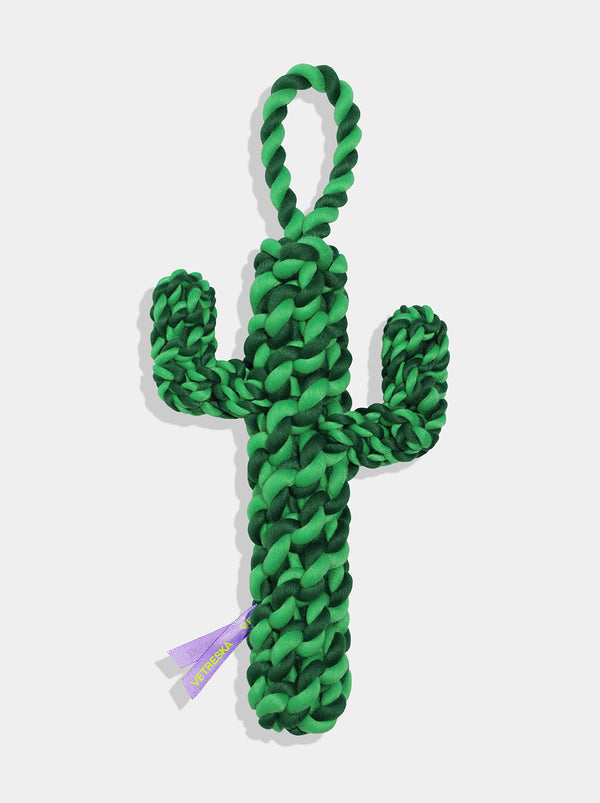 Oasis Cactus Knot Rope Toy - TANK TINKER