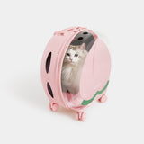 Bubble Pet Carrier (Pink Color Block) - TANK TINKER