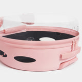 Bubble Pet Carrier (Pink Color Block) - TANK TINKER