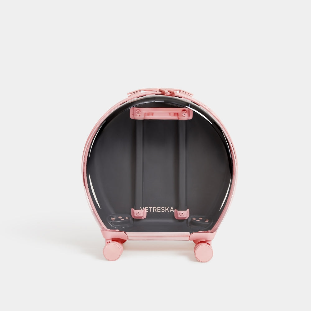 Bubble Pet Carrier (Pink Color Block) - TANK TINKER