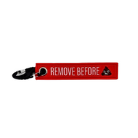 Key Chain Tag - Remove Before Poop - TANK TINKER