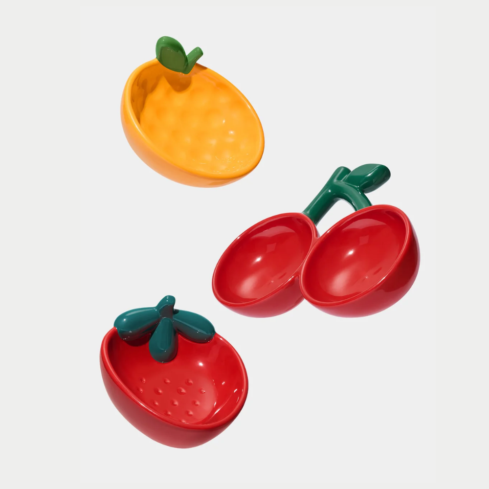 Tangerine Ceramic Pet Bowl - TANK TINKER