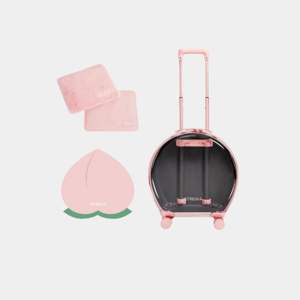 Bubble Pet Carrier (Pink Color Block) - TANK TINKER