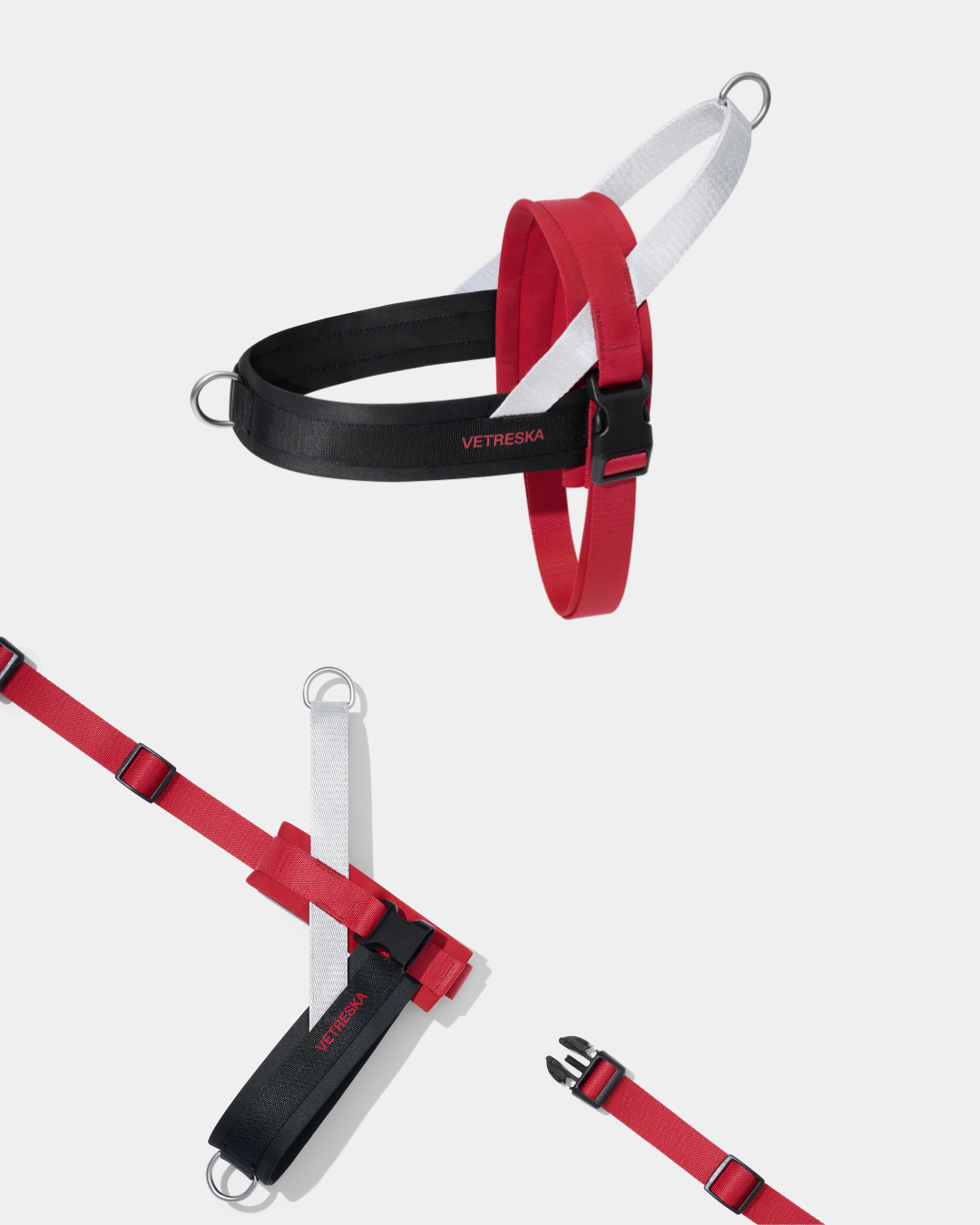 Ollie Bearman Circuit Collection - Quick Fit Pet Harness & Leash Set - TANK TINKER