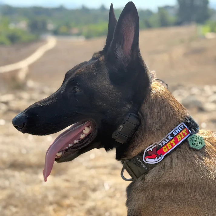 TALK SHIT GET BIT - Morale Patch - TANK TINKER