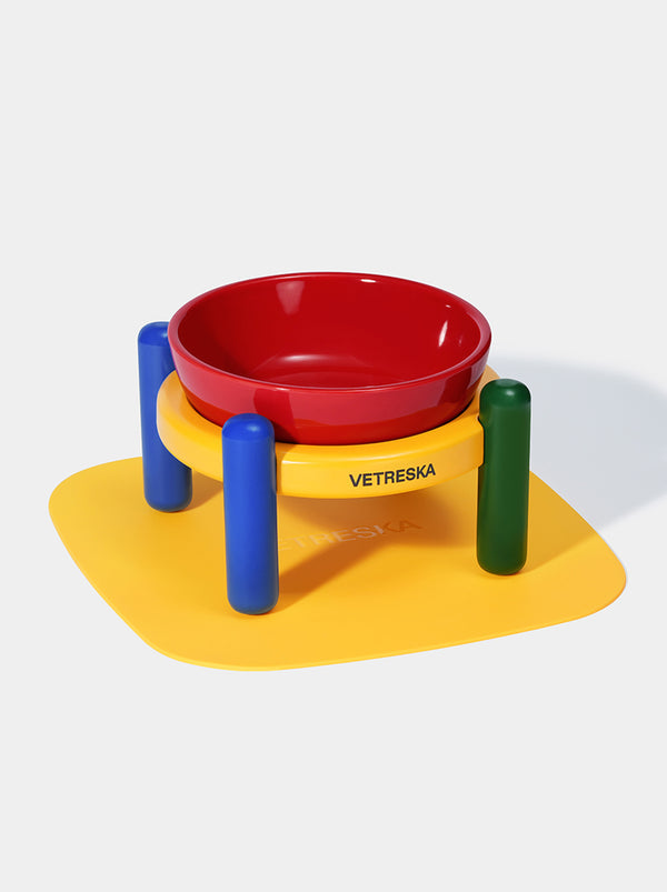 Chroma Pet Bowl & Mat Set - TANK TINKER