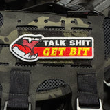 TALK SHIT GET BIT - Morale Patch - TANK TINKER