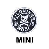 MINI DOG & CROSSBONES - Morale Patch - TANK TINKER