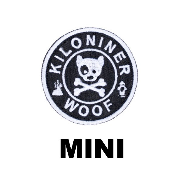 MINI DOG & CROSSBONES - Morale Patch - TANK TINKER