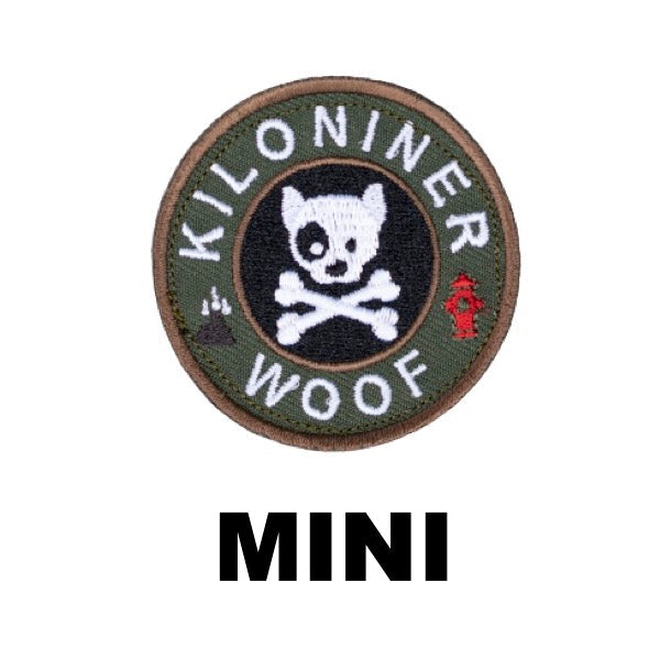 MINI DOG & CROSSBONES - Morale Patch - TANK TINKER