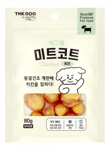 Meat Coated Egg Ball 80g - TANK TINKER
