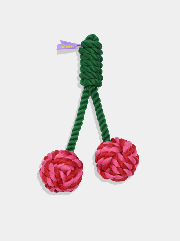 Cherry Knot Rope Toy - TANK TINKER