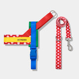Chroma Pet Harness & Leash Set (Red) - TANK TINKER