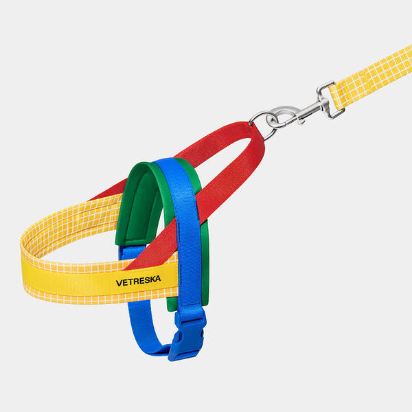 Chroma Pet Harness & Leash Set (Yellow) - TANK TINKER