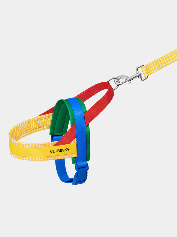 Chroma Pet Harness & Leash Set (Yellow) - TANK TINKER