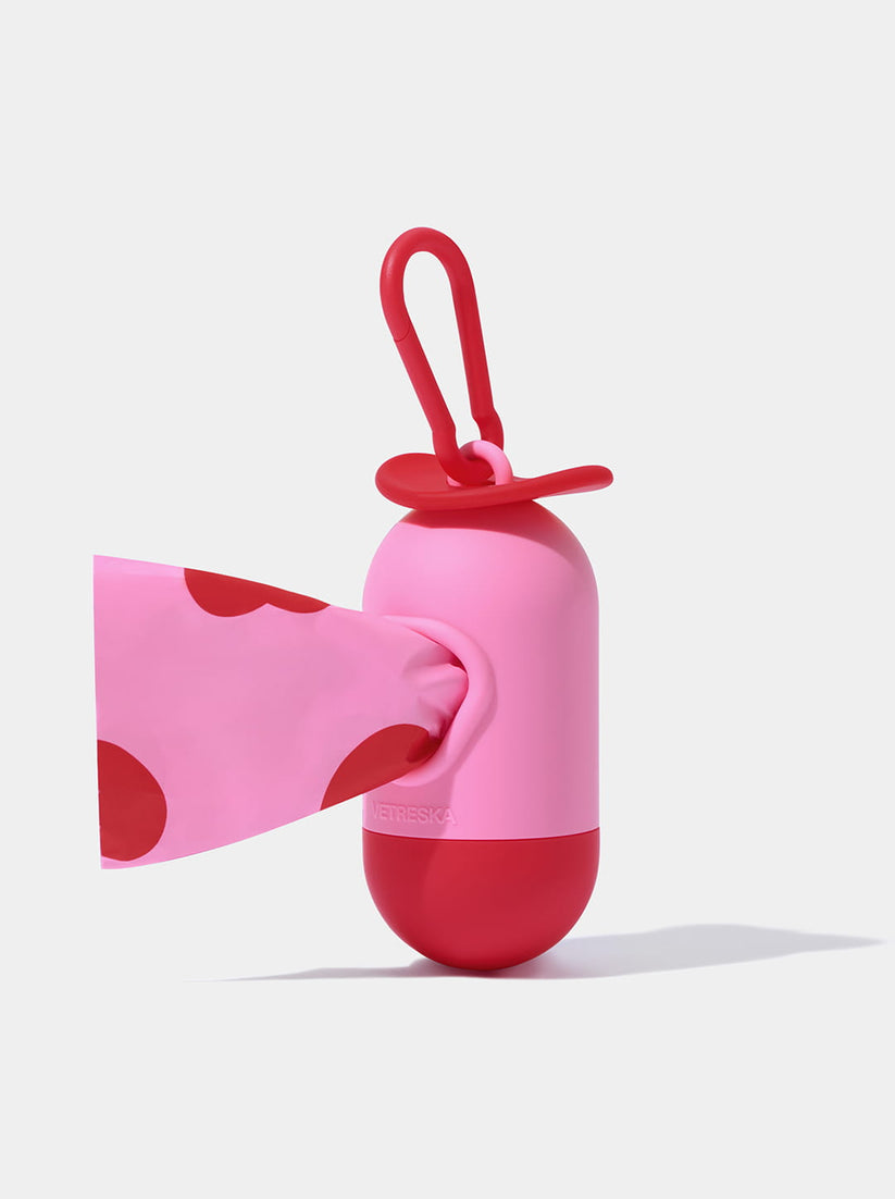 Crush & Blush Pet Poop Bags & Dispenser - TANK TINKER