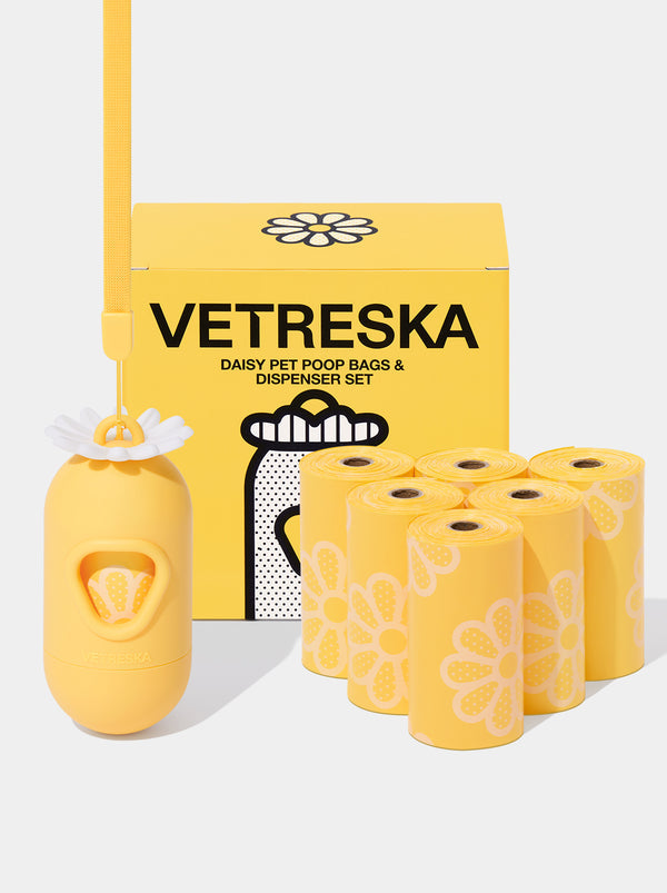 Daisy Poop Bags & Dispenser - TANK TINKER