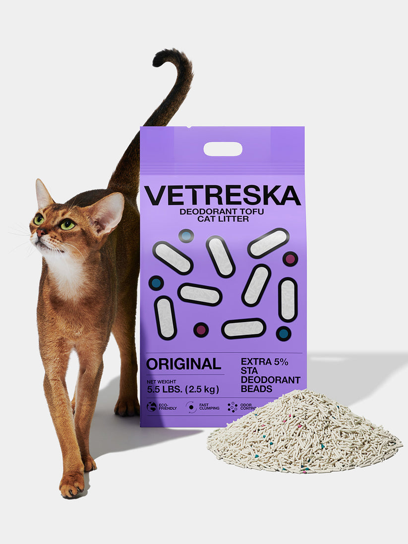 Deodorant Tofu Cat Litter - TANK TINKER