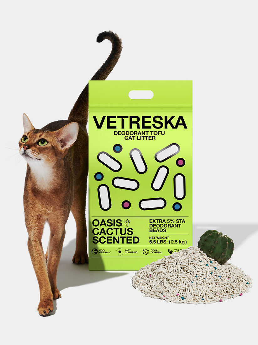 Deodorant Tofu Cat Litter - TANK TINKER