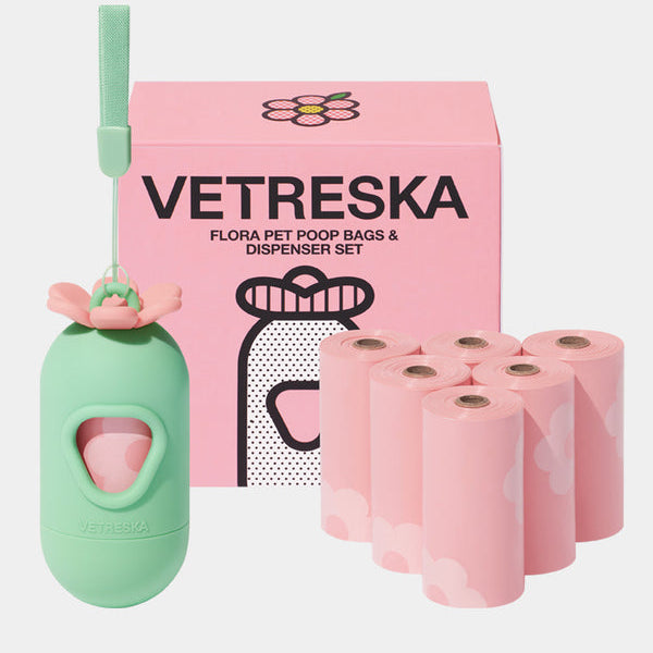 Flora Poop Bags & Dispenser - TANK TINKER