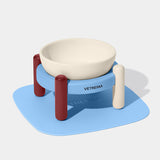 Mist and Merlot Pet Bowl & Mat Set - TANK TINKER