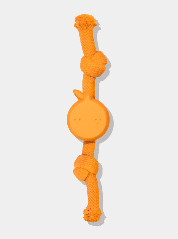 Tangerine Knot Rope Toy - TANK TINKER