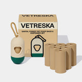 Santal Forest Pet Poop Bag & Dispenser - TANK TINKER