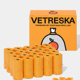 Tangerine Poop Bag & Dispenser - TANK TINKER
