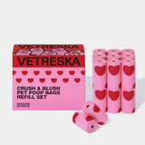 Crush & Blush Pet Poop Bags & Dispenser - TANK TINKER