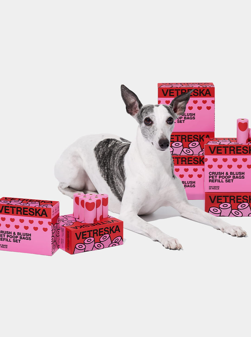 Crush & Blush Pet Poop Bags & Dispenser - TANK TINKER
