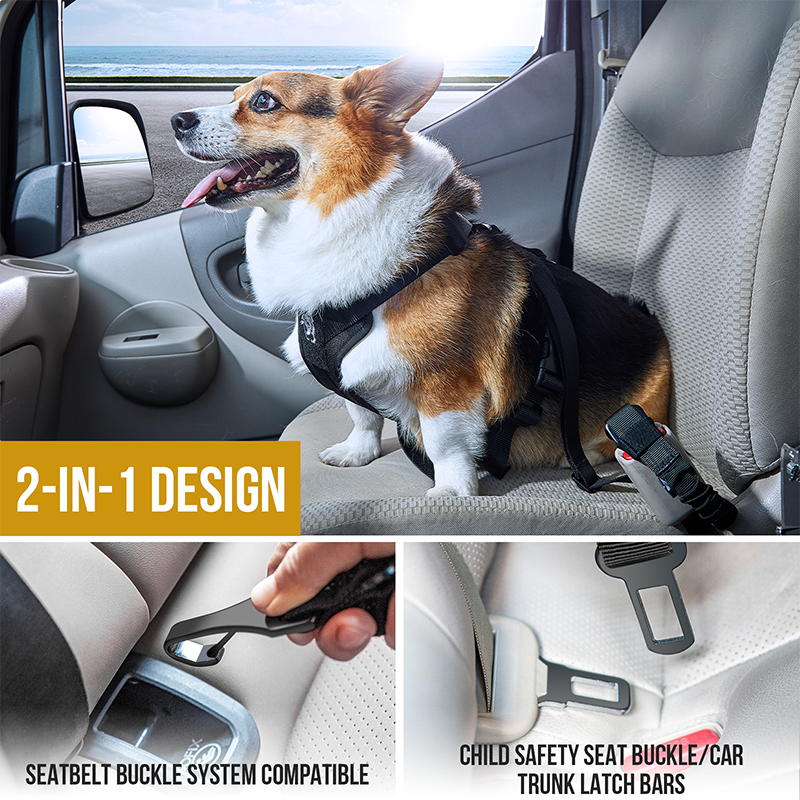 REX Car Use Dog Harness - TANK TINKER