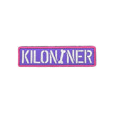 KILONINER STENCIL PINK PURPLE - Morale Patch - TANK TINKER