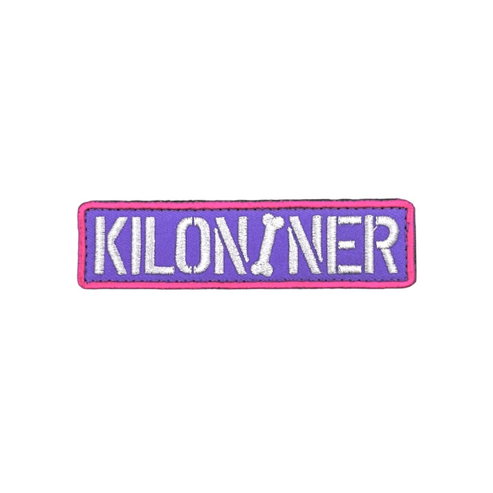 KILONINER STENCIL PINK PURPLE - Morale Patch - TANK TINKER
