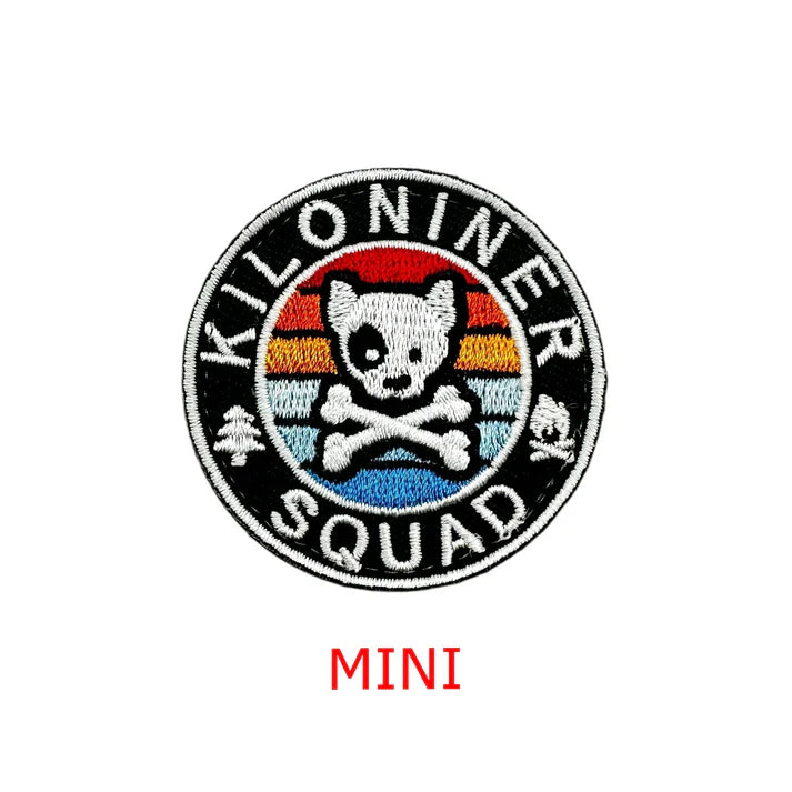 MINI ADVENTURE DOG & CROSSBONES - Morale Patch - TANK TINKER