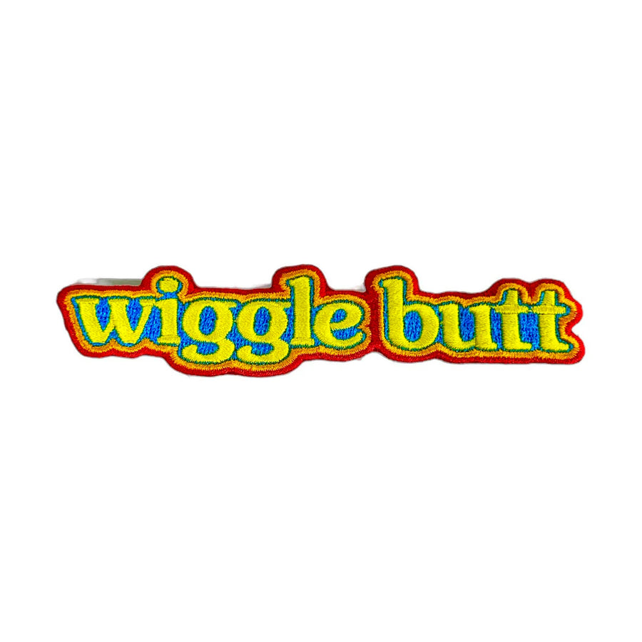 Wiggle Butt Embroidered Morale Patch - TANK TINKER