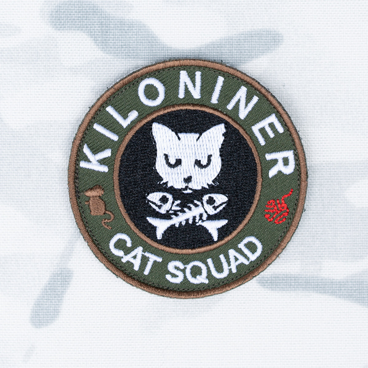ป้ายติดชุดตีนตุ๊กแก Cat Squad Patch - Morale Patch – TANK TINKER